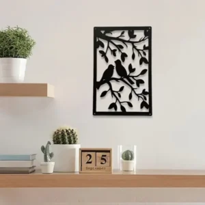Home Decor 4 Pieces Large Summer Leavtreehome Decor Branch Frame Wooden Wall Decorations Bedroom Living Roomes Wood Wall Art