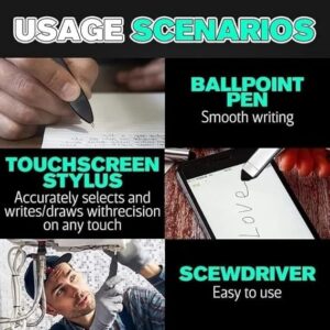 Pen-shaped Phone Holder With Screwdriver Sets (random Color)