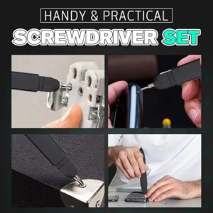 Pen-shaped Phone Holder With Screwdriver Sets (random Color)