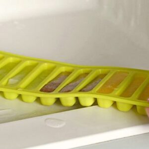 10 Grids Stick Shape Ice Tray Non-stick | 10 Hole Finger Shape Cylinder Silicone Ice Cube