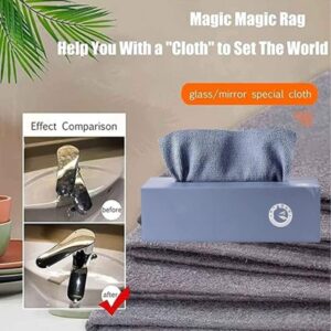 Microfiber Cleaning Reusable Clothes | Multifunctional Kitchen Rags Super Absorbent Wipes – 20pcs/box (random Color)