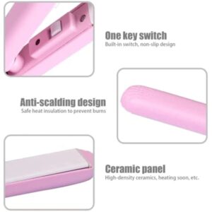 Mini Portable Hair Straightner (random Color)