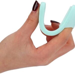 Silicone Facial Finger Nose Brush Face Cleaner Blackhead Remover (pack Of 2) (random Color)