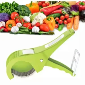 Ultimate 5-blade Multi Veg Cutter: Effortless Precision For Vegetables & Fruits Slicing And Dicing (random Color)